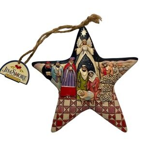 Jim Shores by Enesco Vintage Nativity Angel Christmas Ornament
